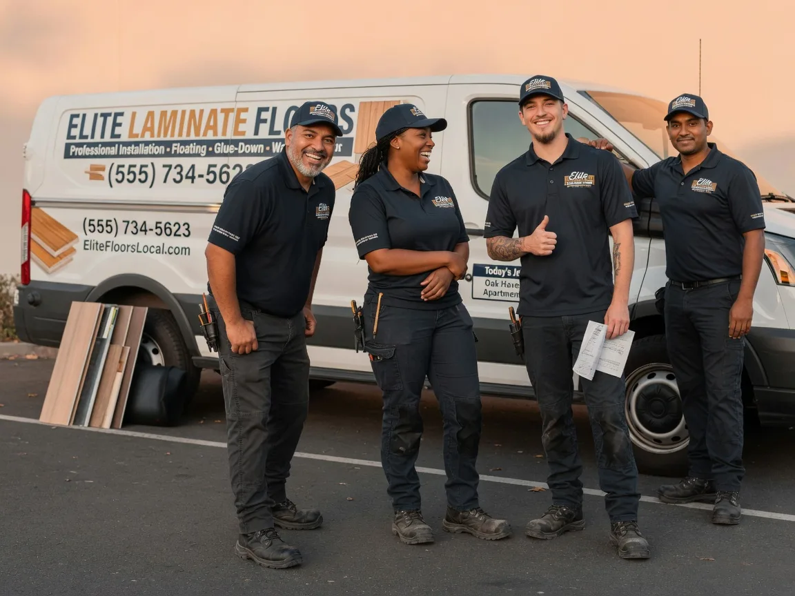 Laminate flooring installation company in Garber, IA
